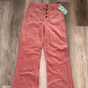 Faherty Womens Stretch Terry Cord Patch Pocket Pant Sedonia Different Sizes, NWT
